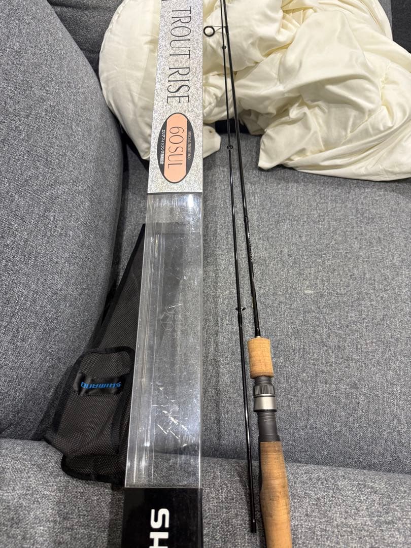 シマノTROUT RISE 60SULトラウトロッド ケース付き シマノTROUT RISE 60SULトラウトロッド ケース付き シマノ SHIMANO