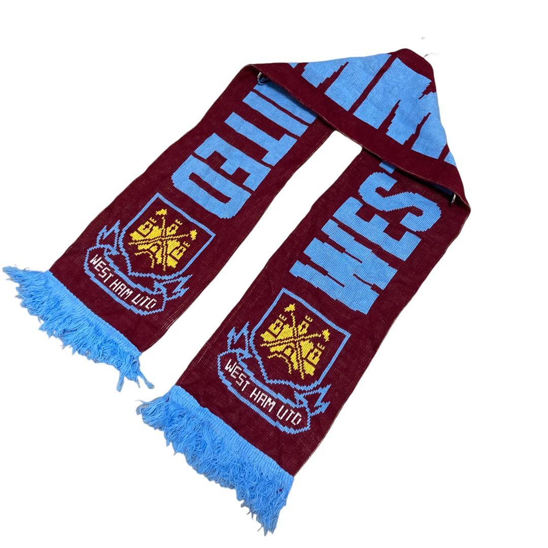 入手困難】 West Ham ウエストハム サッカーマフラー 輸入品 - メルカリ