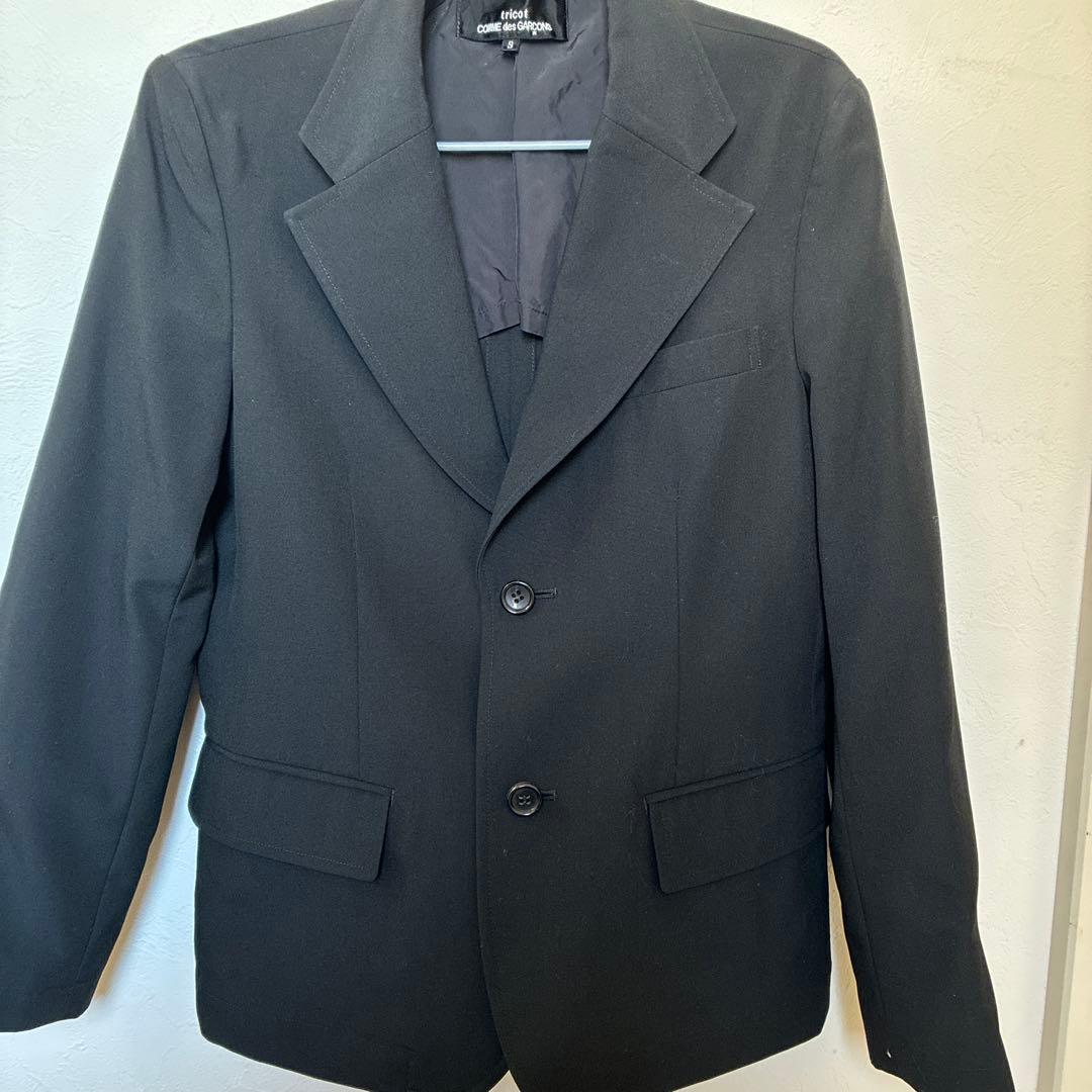COMME des GARÇONS ブラック テーラードジャケット S - メルカリ