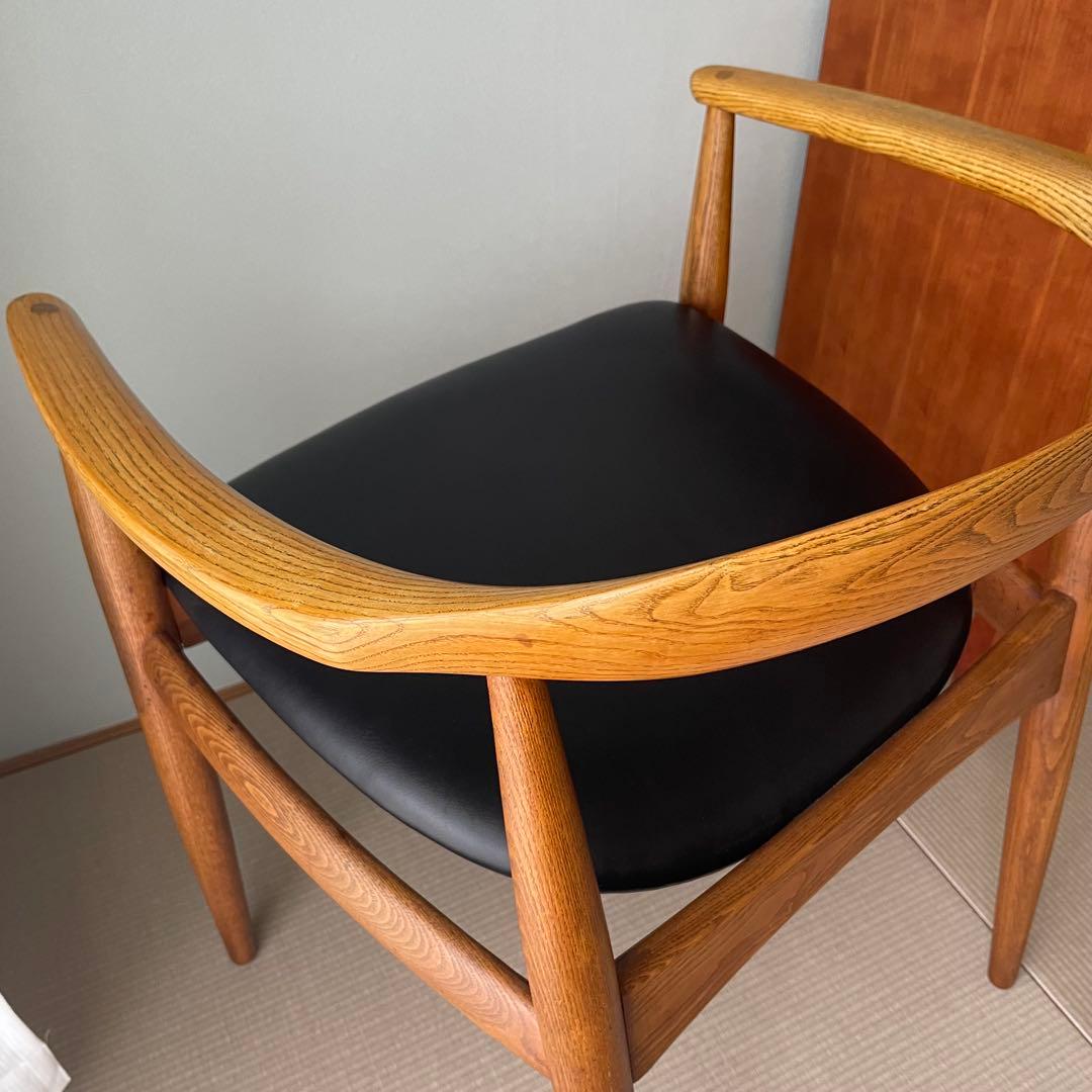 希少Niels Eilersenニールスアイラーセンアームチェアイージーチェア