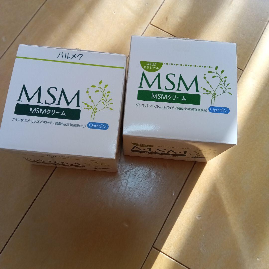 MSMクリーム（140g） ハルメク ひざ肩腰が楽になる 2個セット - メルカリ