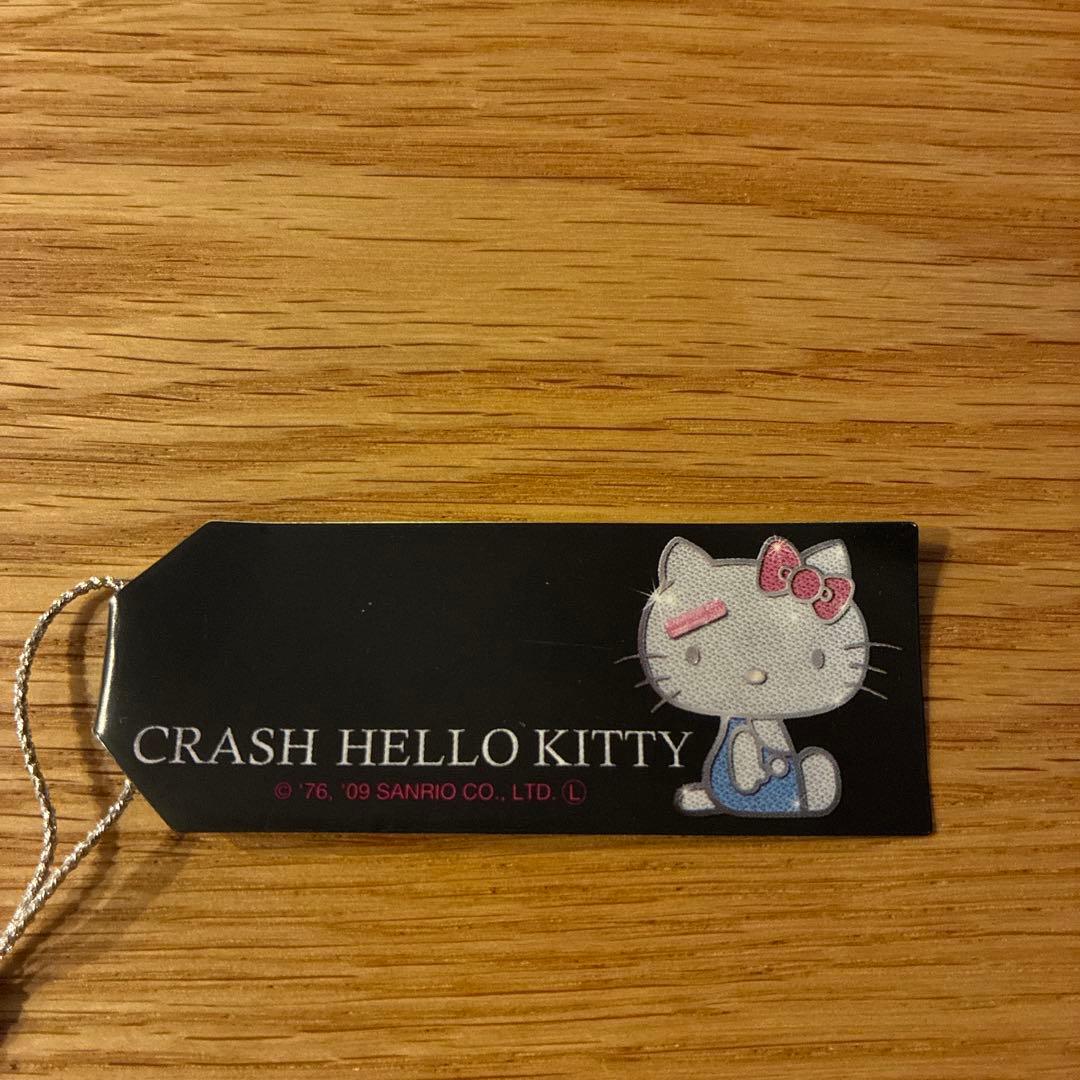 へ*可様 ☆ハローキティ☆CRASH HELLO KITTY クラッシュ 根付け debby