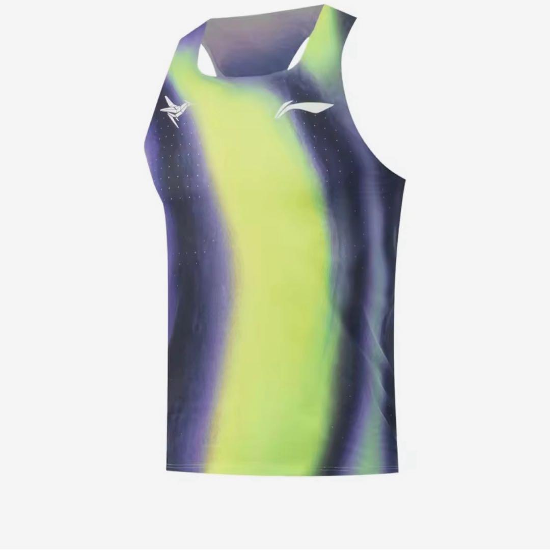 即日発送】希少 LI-NING シングレット ギャラクシーパープル Mサイズ