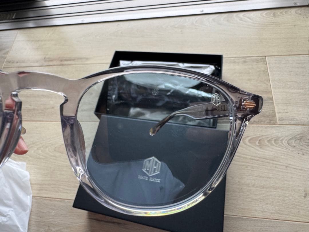 ラスト1個MAVE HAWK サングラス 飯田将成 レイバン クリアフレーム