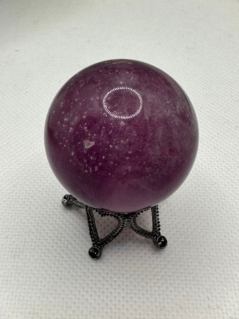 パープル♡マイカインフローライト♡No10112 磨いてみたシリーズ》パイライトインフローライト 12 | 天然石ショップ