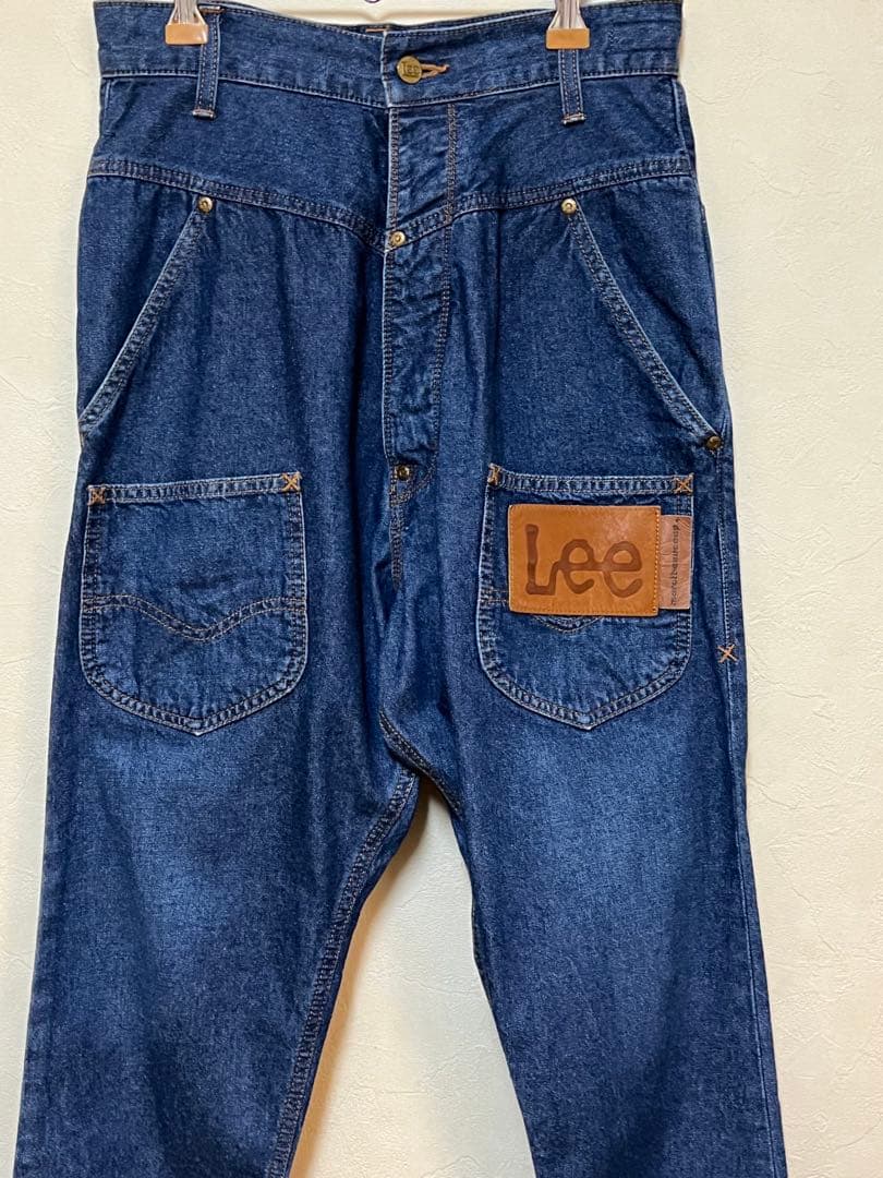Lee × メルシーボークー】コラボ サルエルデニムパンツ／うしろまえ