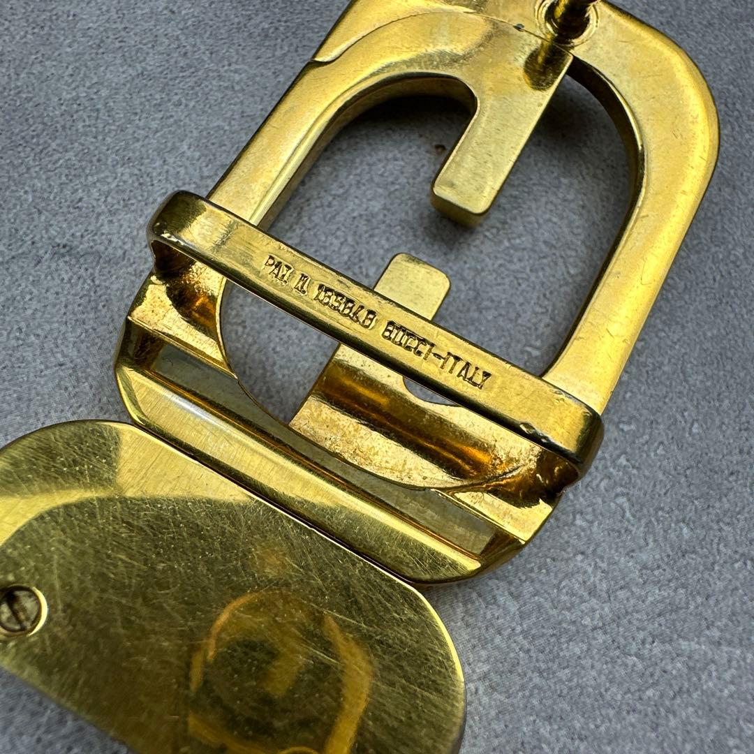 GUCCI グッチ オールドグッチ ヴィンテージ ベルト バックル ゴールド