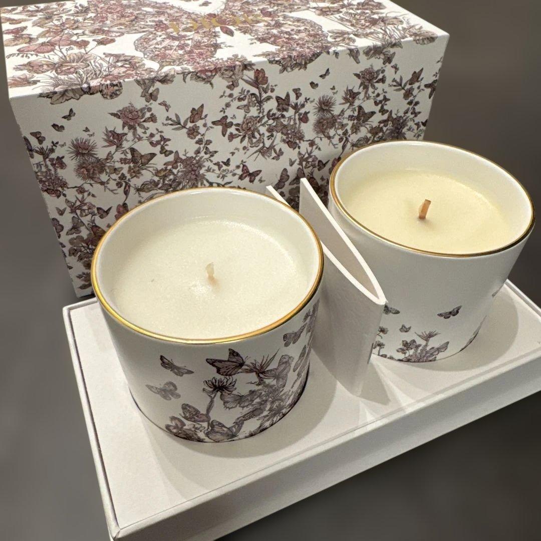 ディオール　アロマキャンドルセット　新品未使用 Dior - salily様専用 DIOR キャンドルセット アロマキャンドルの通販