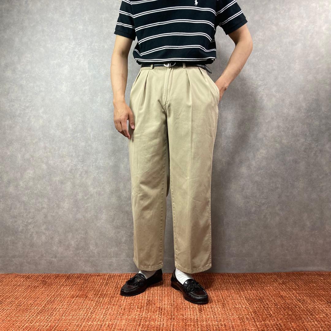 polobyRalphLauren初期タグポロチノトラウザーズ80s W28