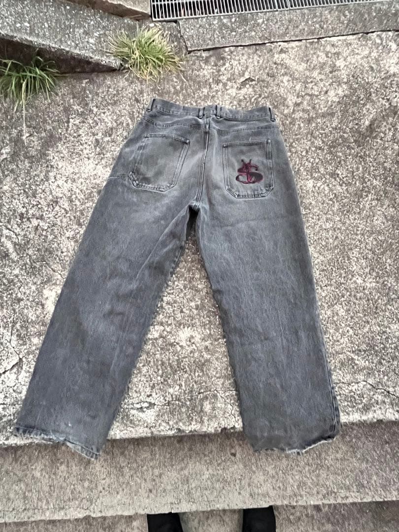 ヤードセール 黒デニム M YARDSALE（ヤードセール）Phantasy Jeans (Black)の通販サイト- birnest