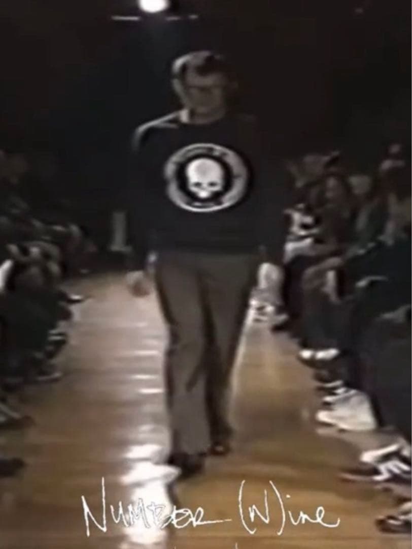 number nine 01ss TIME期 スカルスウェット 散弾銃 - メルカリ