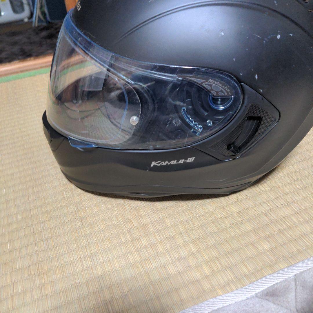 Kabuto フルフェイスヘルメット マットブラック - メルカリ