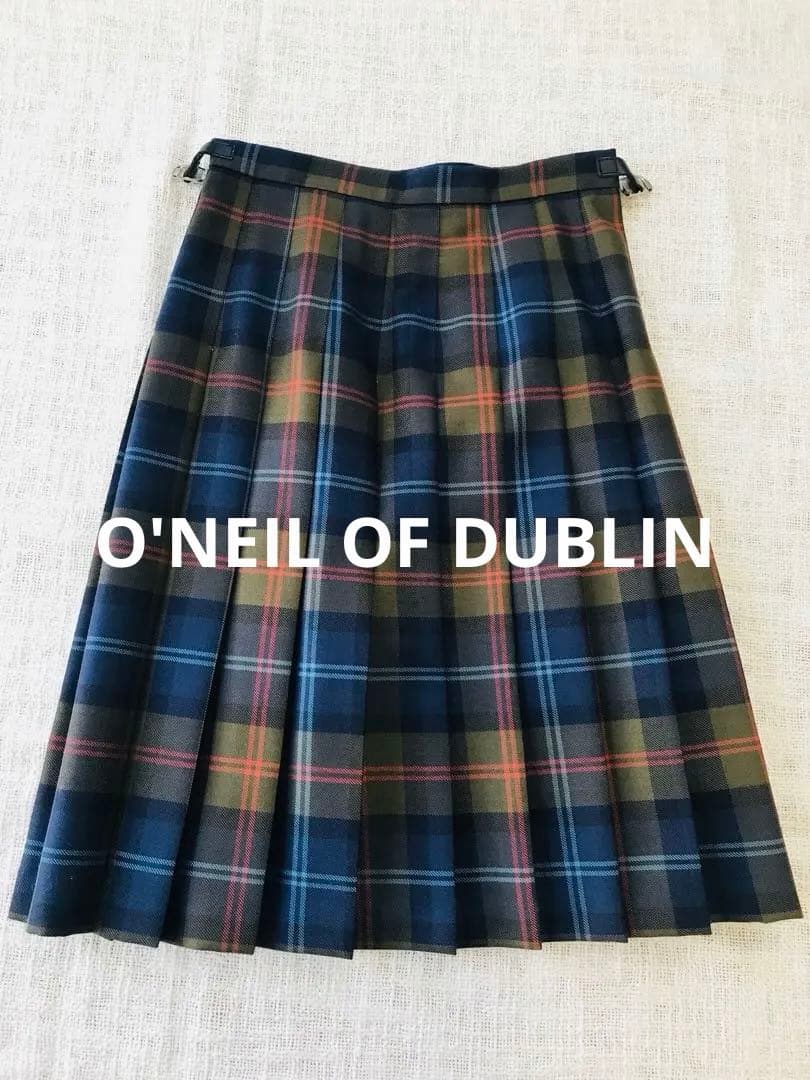 na様　O'NEIL OF DUBLIN チェック柄プリーツスカート O'NEIL OF DUBLIN｜aranciato別注 ウール プリーツ チェック ロング