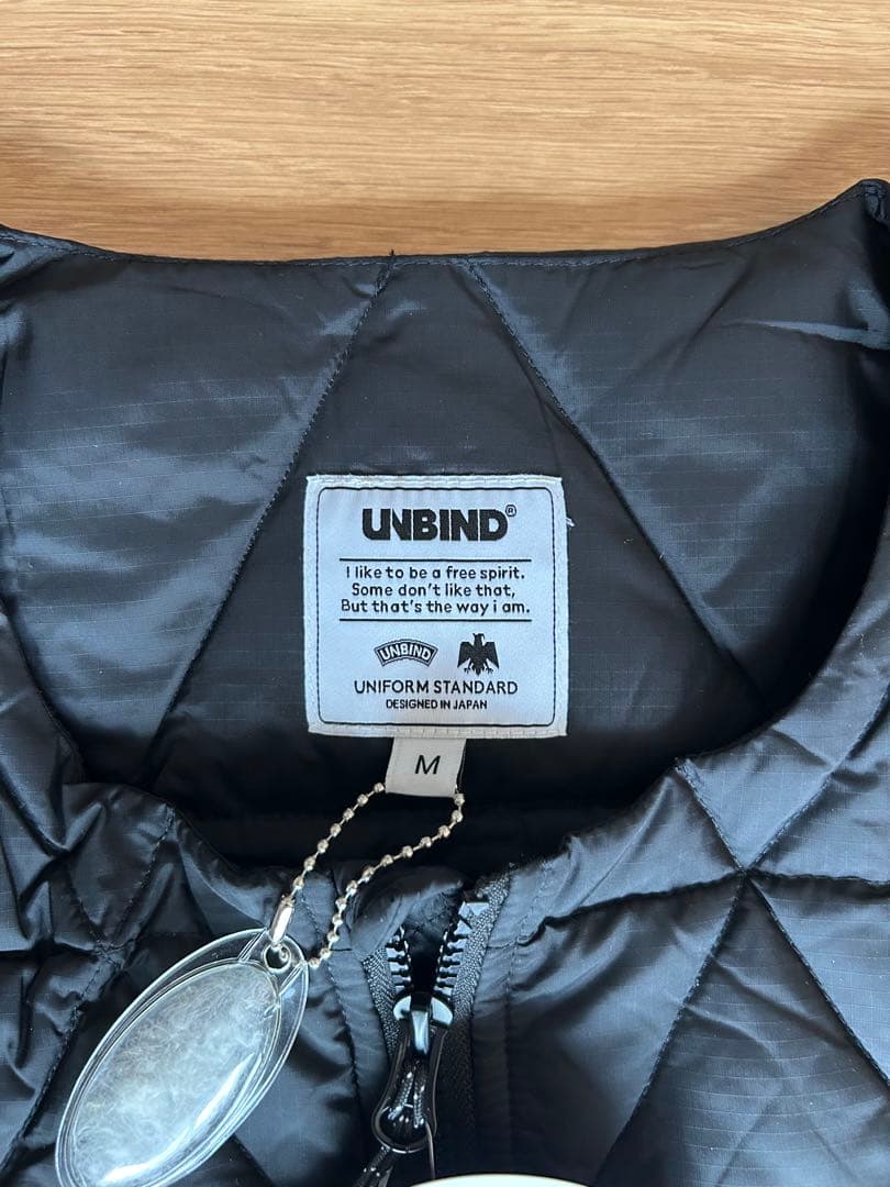 UNBIND アンバインド TRIGON DOWN VEST ダウンベスト