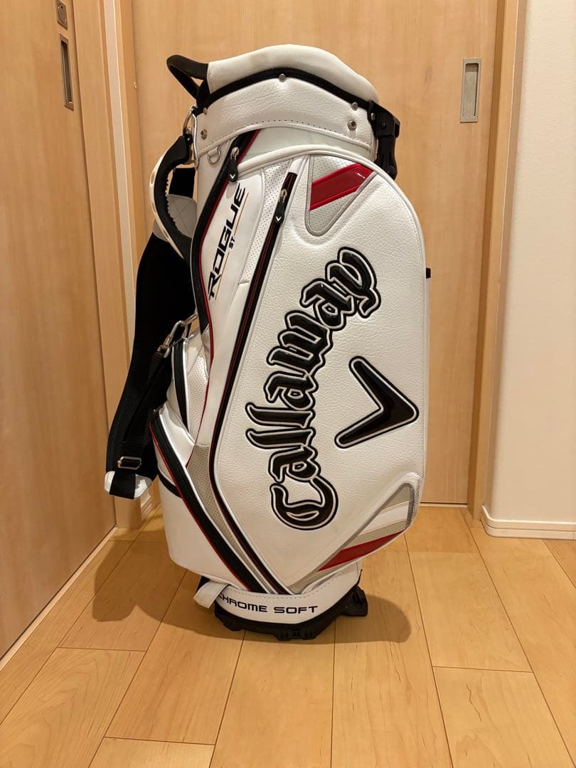 Callaway Rogue キャディバッグ ホワイト キャロウェイ キャディバッグ ROGUE（2022年）| ツアーモデル 5分割-6
