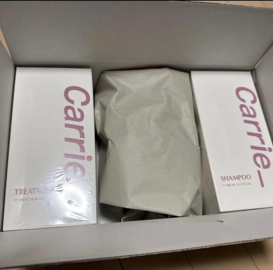 河村真木子さんプロデュース Carrie シャンプー&トリートメント各400ml
