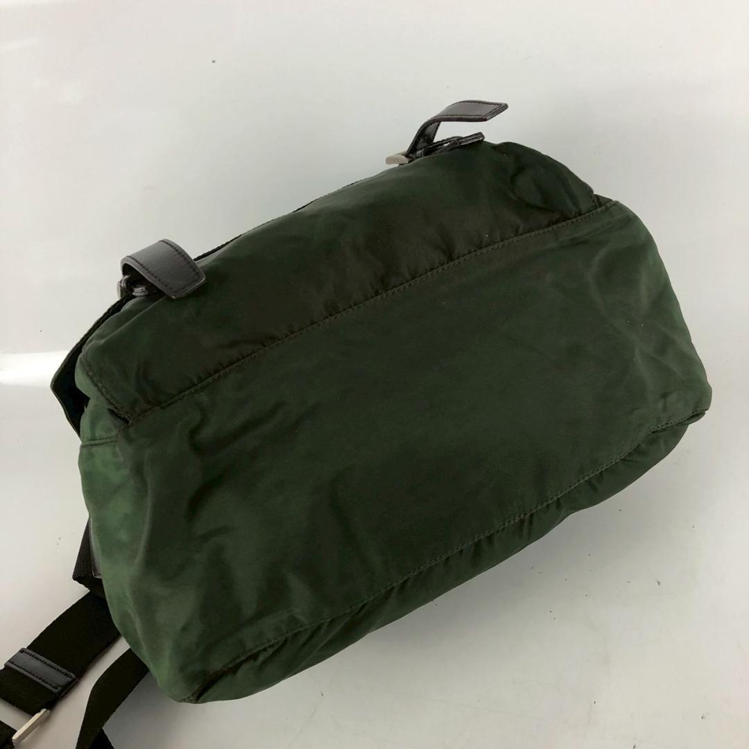 PRADA プラダ ナイロン ショルダーバッグ グリーン レディース ブランド