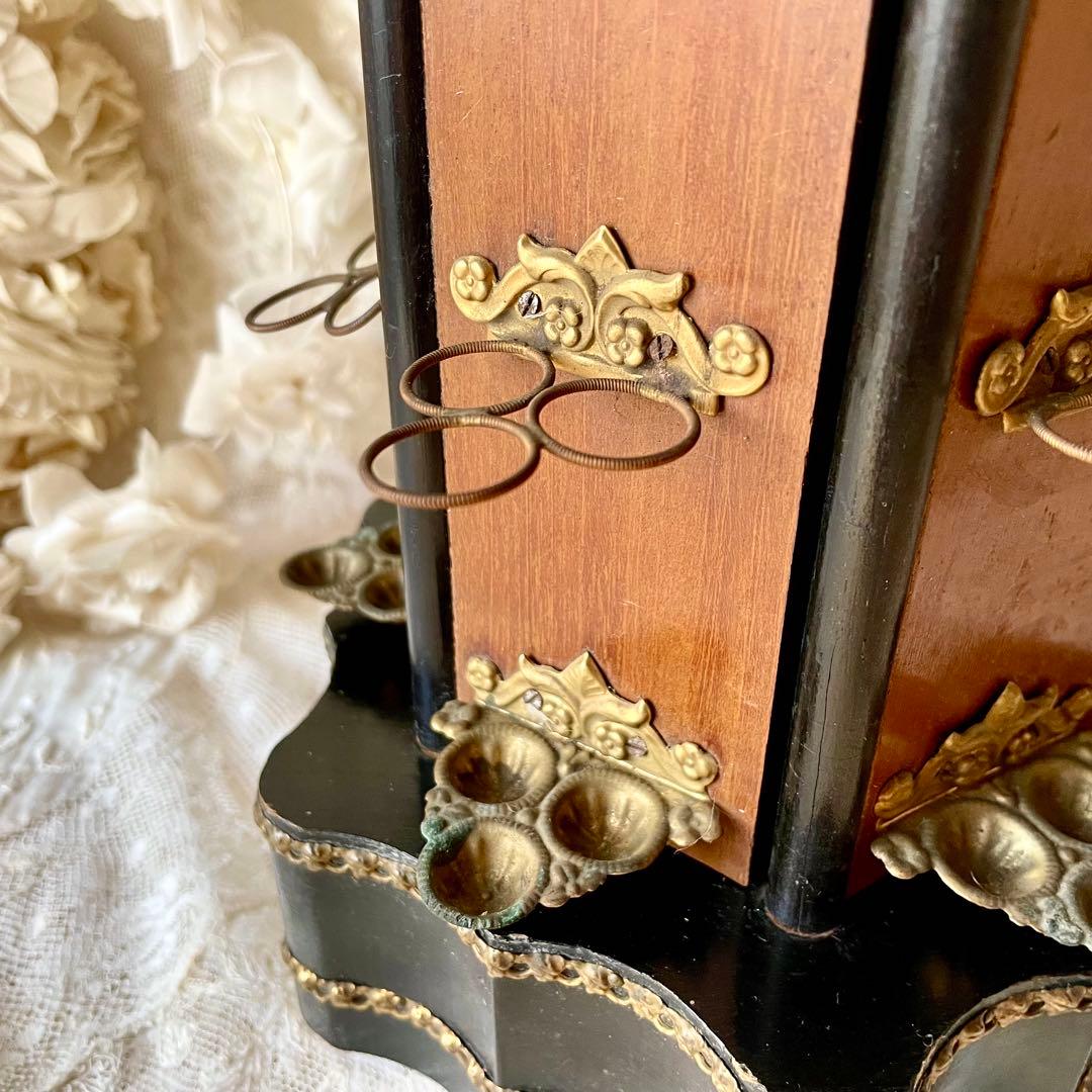 レア】シガーセラー 葉巻ケース19世紀末フランスアンティーク