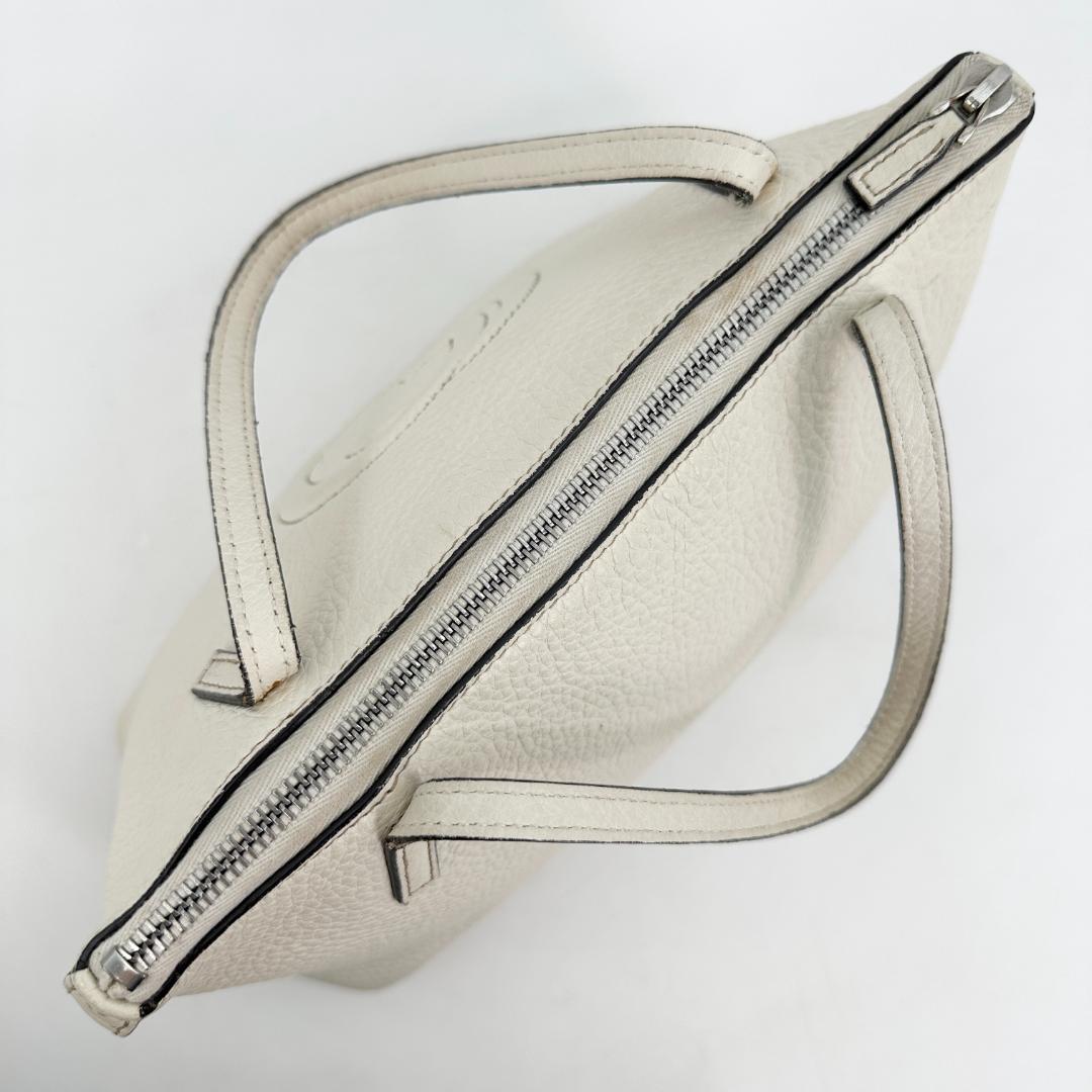 保存袋付】GUCCI ソーホー アイボリー ハンドバッグ ミニバッグ