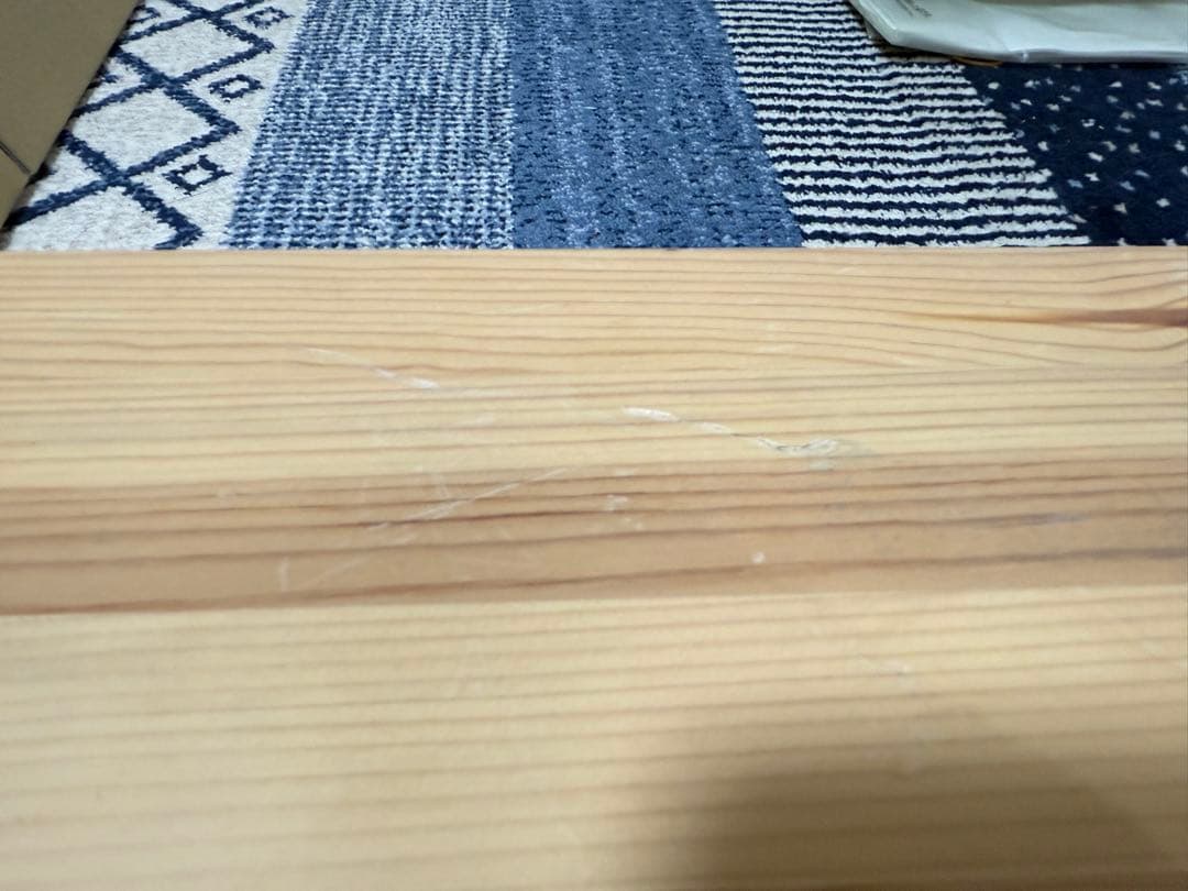 Hk-MARC 様専用 無印良品 無垢材 机 引き出しあり