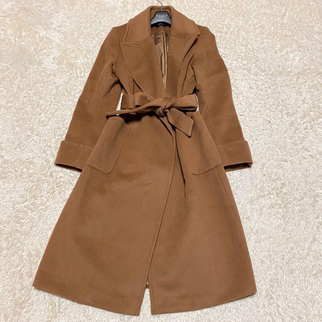 ローレンラルフローレン　カシミヤ　ウール　ガウンコート　チェスターコート　ベルト ローレンラルフローレン カシミヤ ウール ガウンコート チェスター