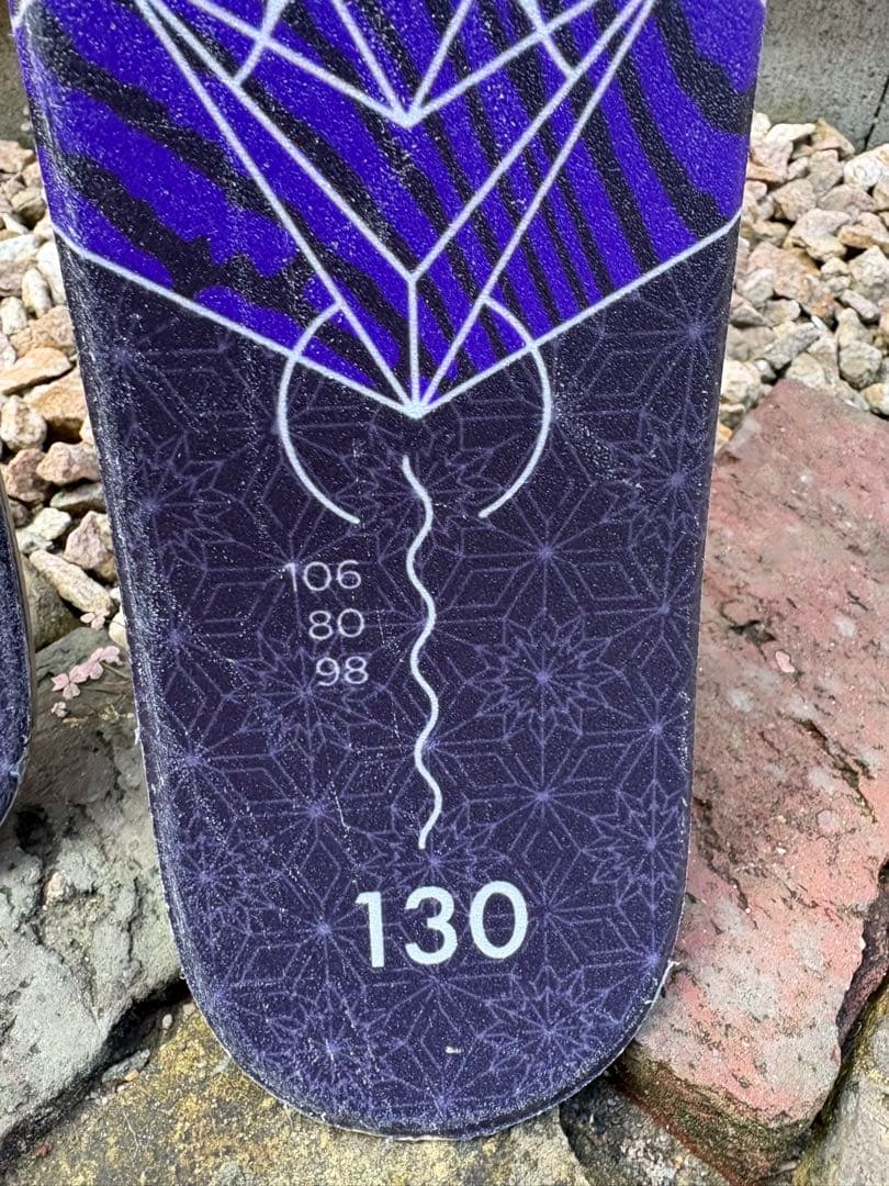 Salomon スキー板 130cm 106-80-98