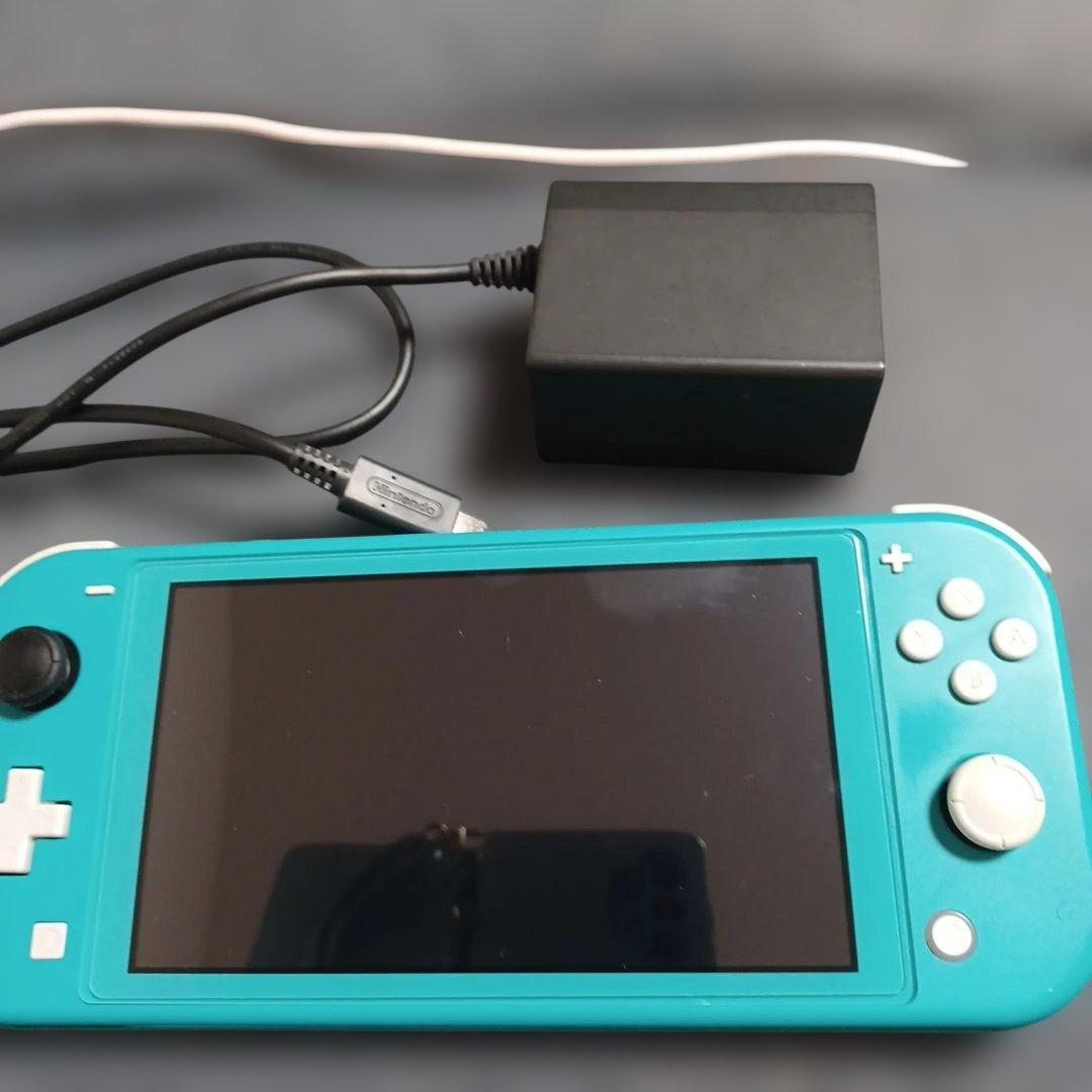 ダ*ン様 Nintendo Switch Lite ターコイズ 本体 充電器付き Nintendo Switch Lite 本体 ターコイズ 充電器付き Nintendo Switch