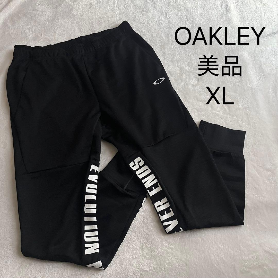 美品★オークリー★ロゴ イージージョガーパンツ★ジャージ★ブラック★XL OAKLEY（オークリー） スウェットパンツ ジャージ メンズ : ZOZOTOWN