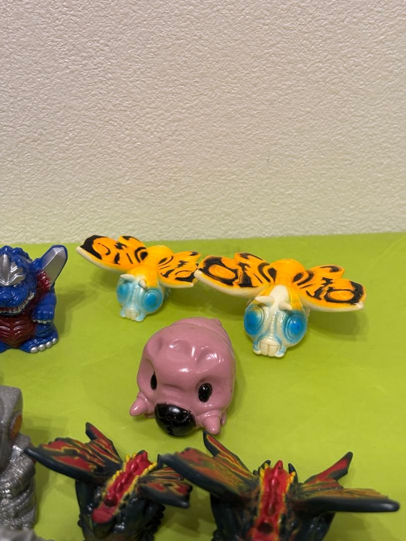 ゴジラ 指人形 ソフビ レトロ 希少 レア58体セット（52種）