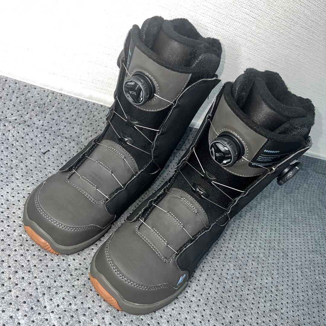 1回使用 美品 26.5cm K2 BOUNDARY ダブルBOA スノボブーツ