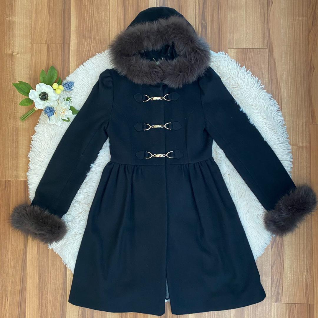 超美品】Swingleミーシャコート アンゴラ混 フォックスファー - メルカリ