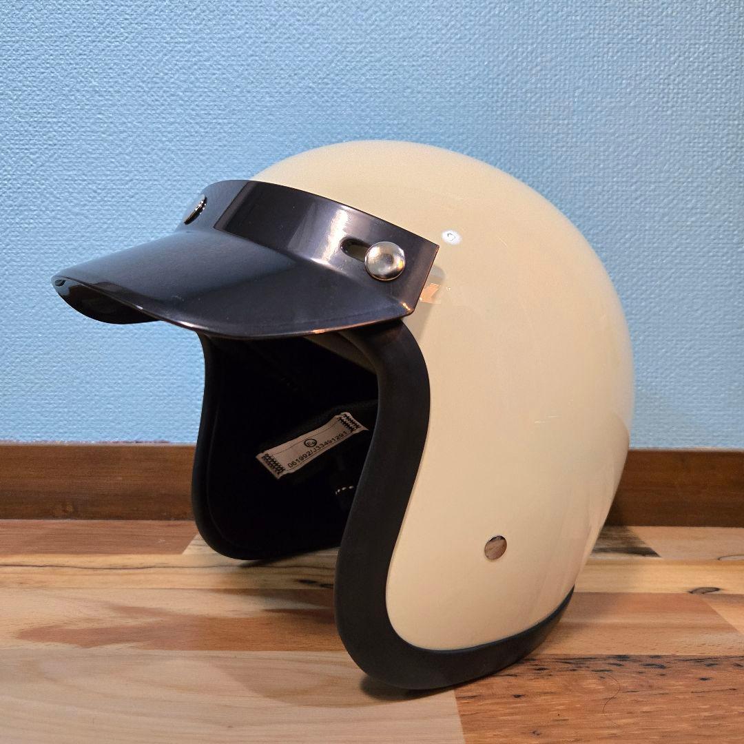 新品 500TX ヘルメット L tt&co ビートル BUCO バイザー付き - メルカリ