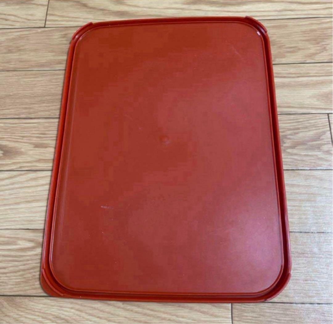 ☆タッパーウェア❗️MMダブル.パプリカカラー（すのこ付き）9400ml