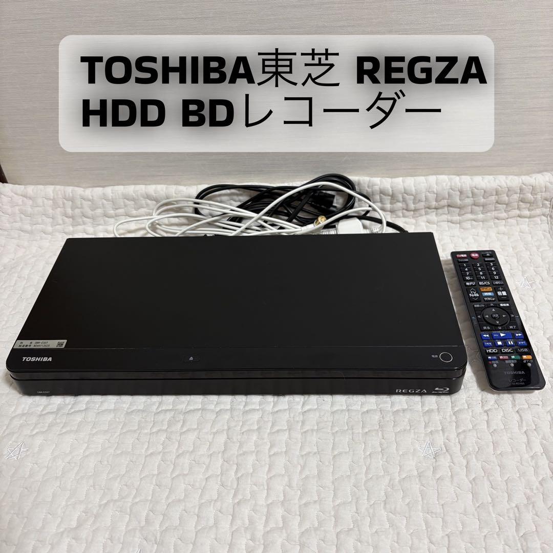 TOSHIBA東芝 REGZAレグザDBR-E507 HDD BDレコーダー 東芝 レコーダー レコーダー レグザブルーレイ 500GB DBR-E507