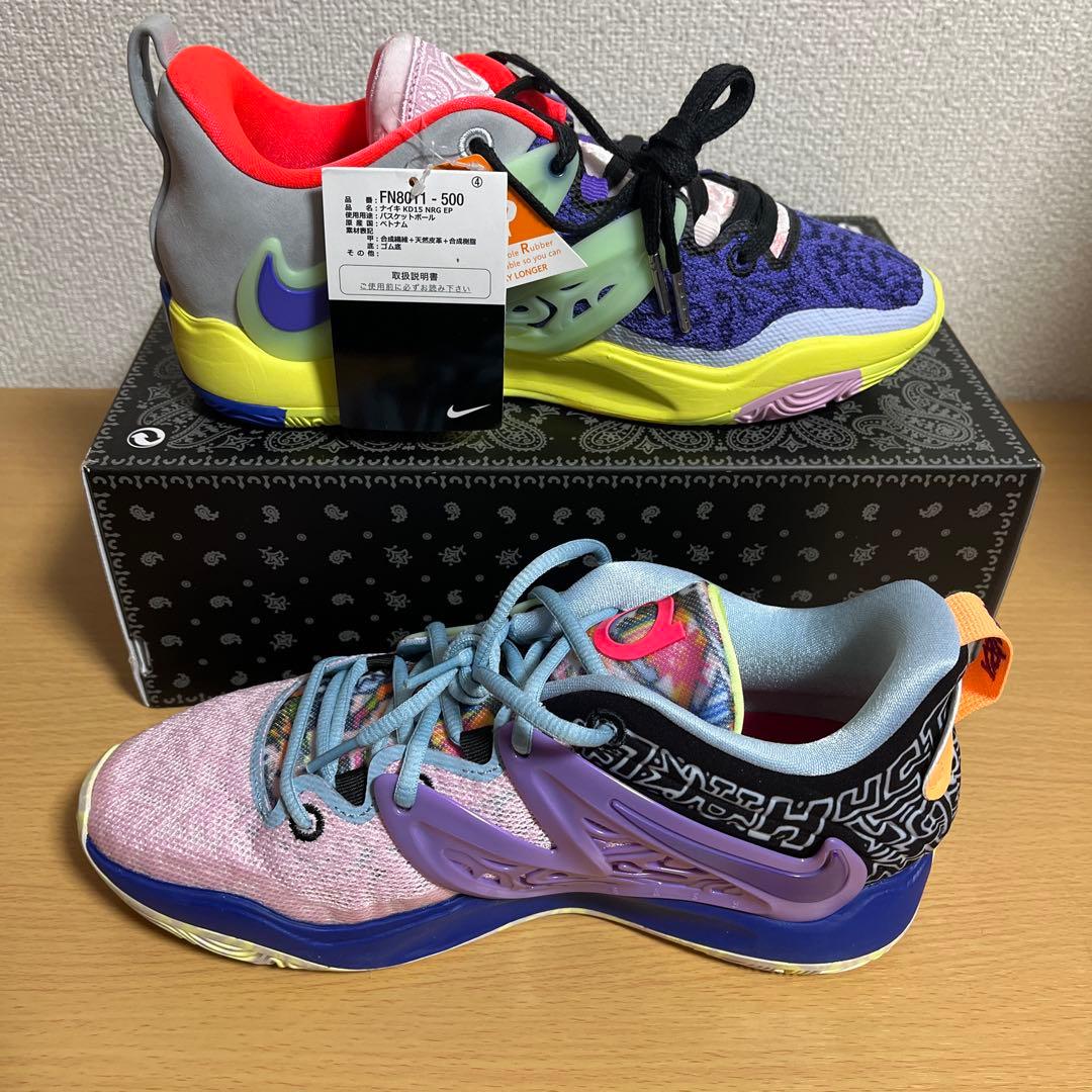 新品 NIKE KD15 NRG EP WHAT THE 26.5cm