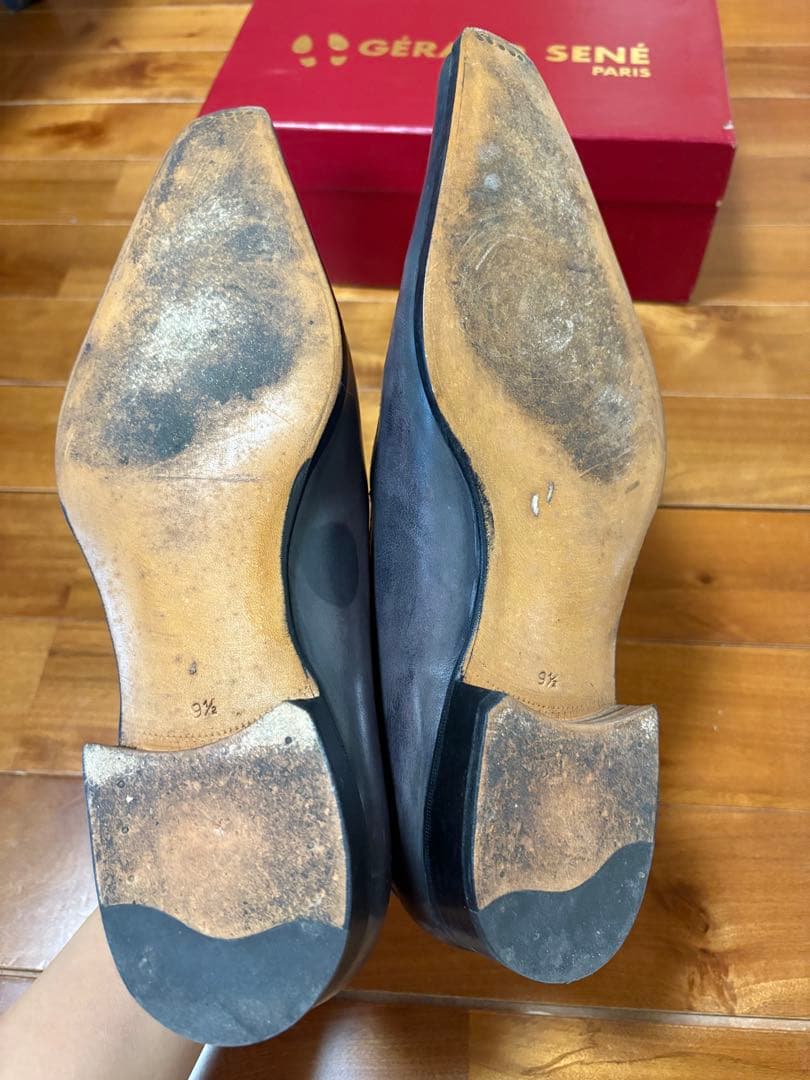 ジェラールセネ PARIS GREY ANTIC 9 1/2 箱あり 美品 - メルカリ