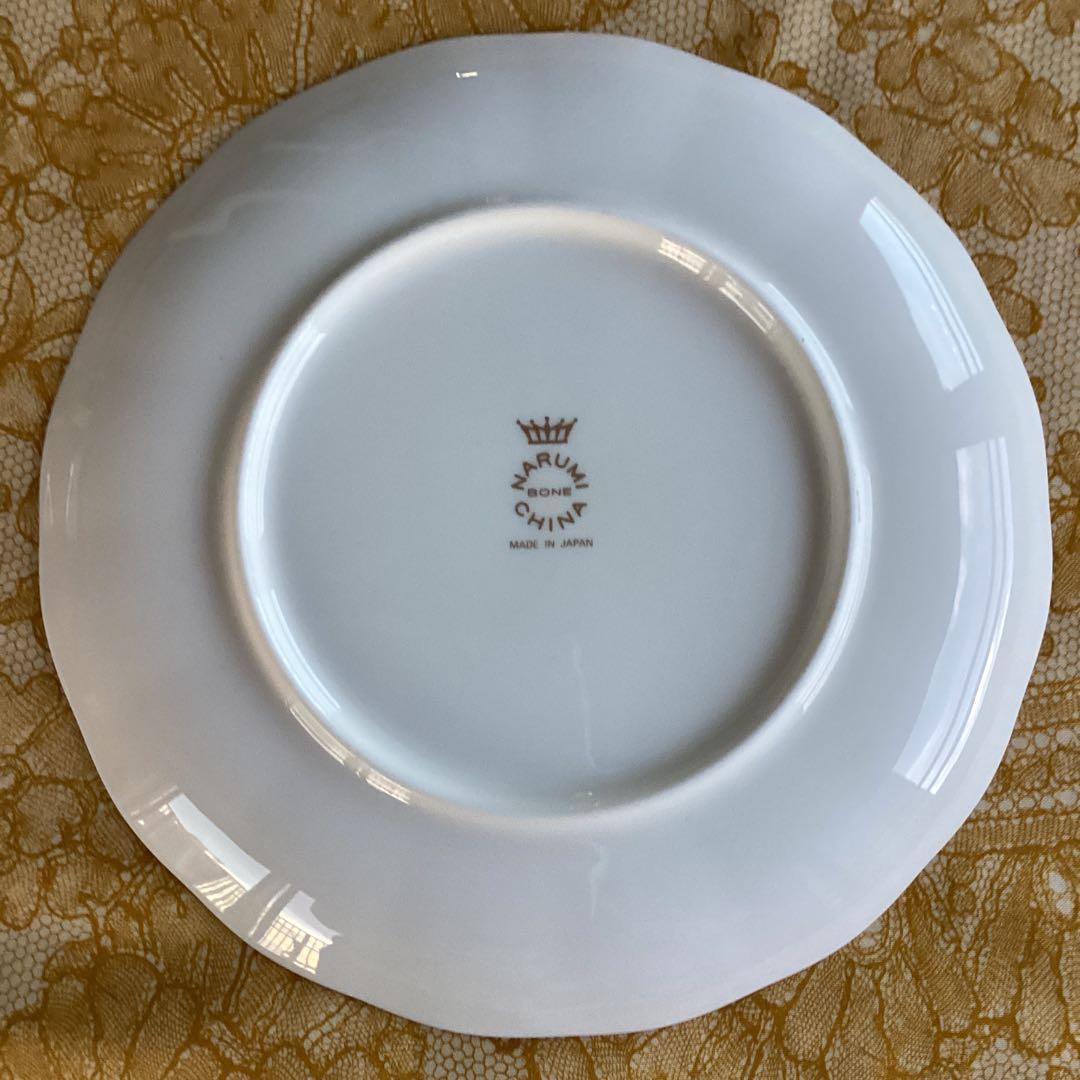 《NARUMIナルミ　ミラノ》ティータイムセット20cm皿6枚＆サービスプレート
