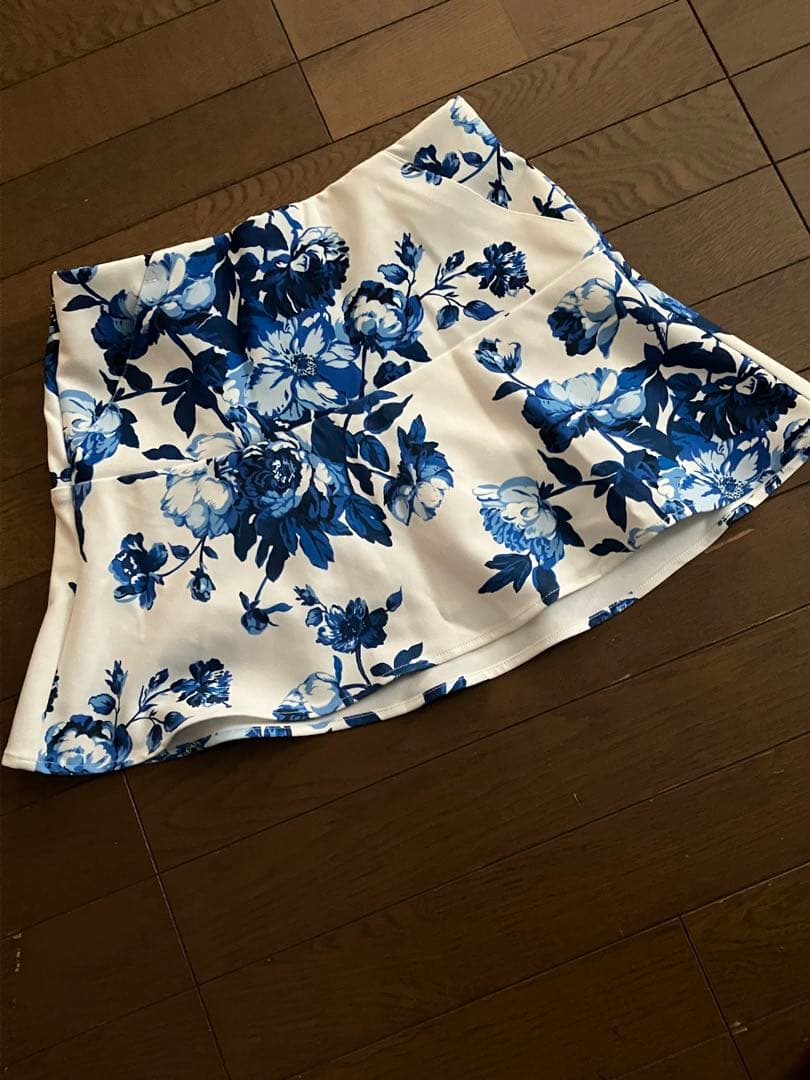 POLO GOLF フラワープリント フレアスカート XS ニュアンスフラワープリント フレアスカート | EPOCA (Women)/エポカ