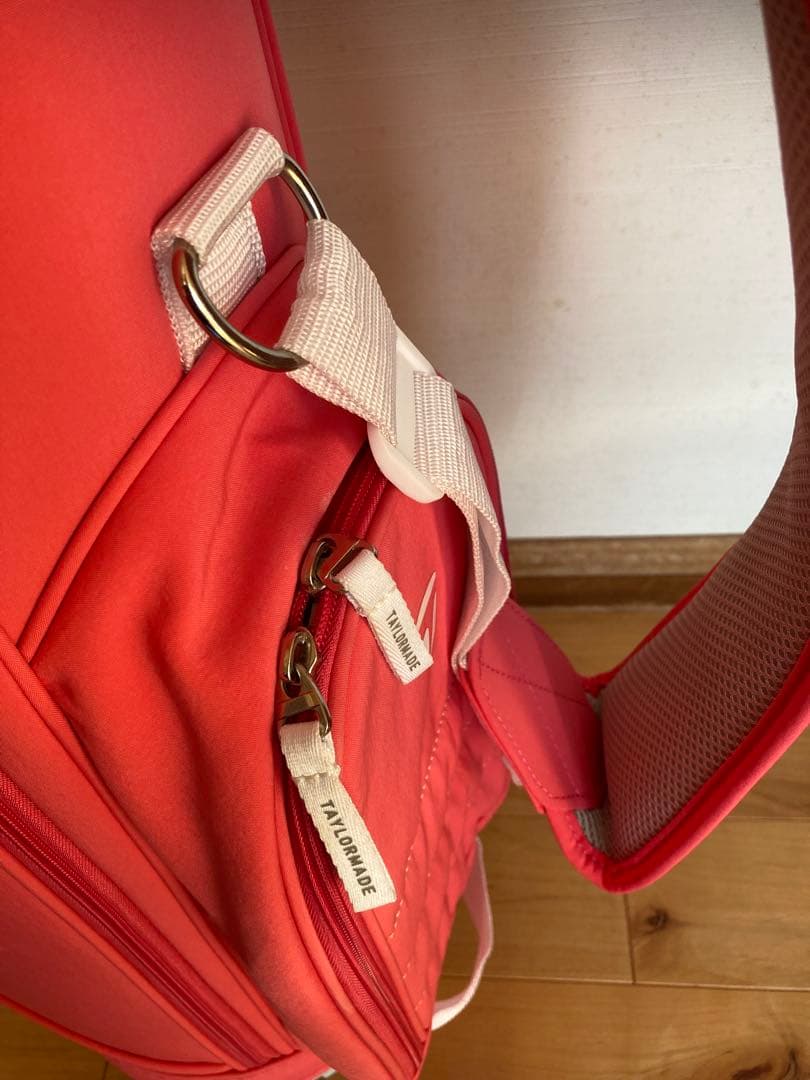 TaylorMade キャディバッグ ゴルフバック 8.5インチ ピンク スポーツ