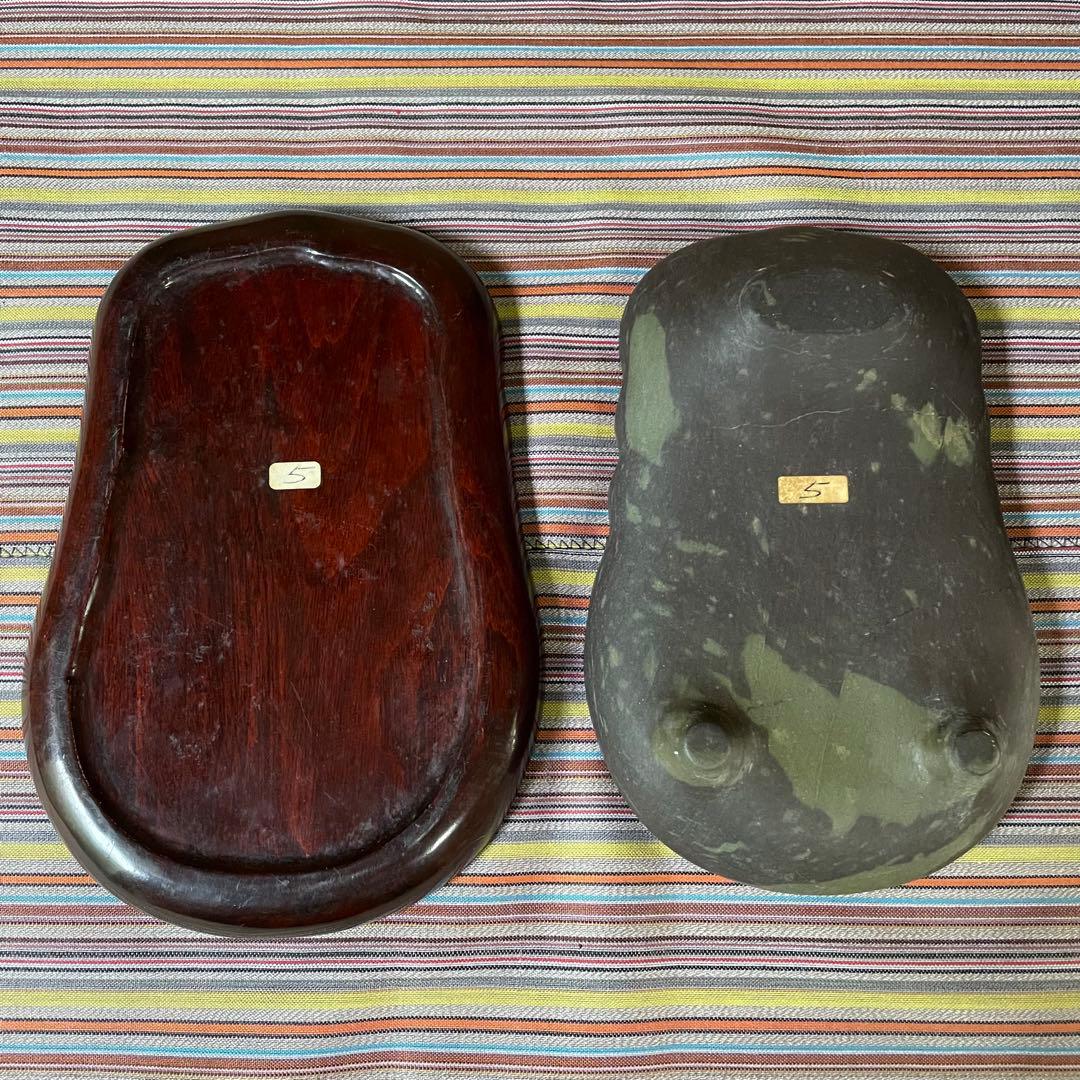 お値下げ☆硯① 箱入硯 ひょうたん 硯 書道具 すずり 書道 文房四宝の