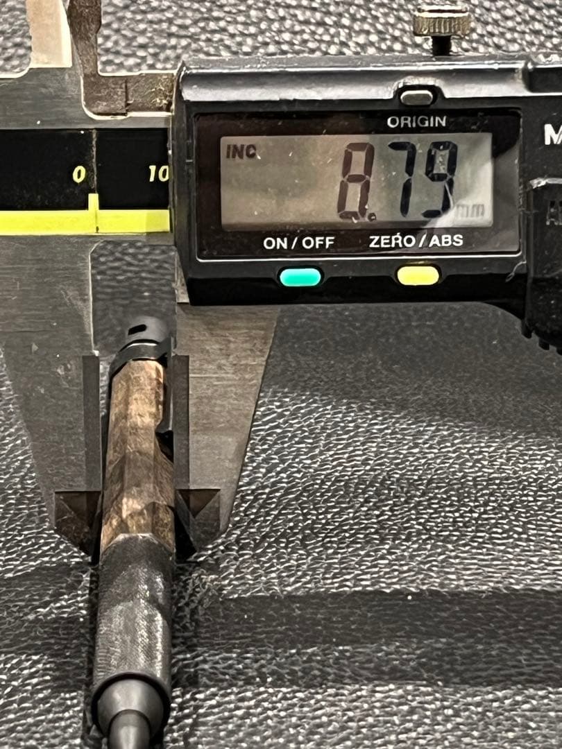 kkTechDraw2 0.5mm 黒柿　八角軸