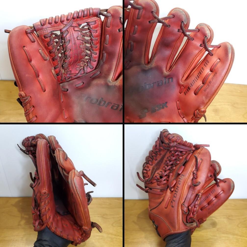 SSK エスエスケイ プロブレイン 日本製 キップレザー 内野用 硬式