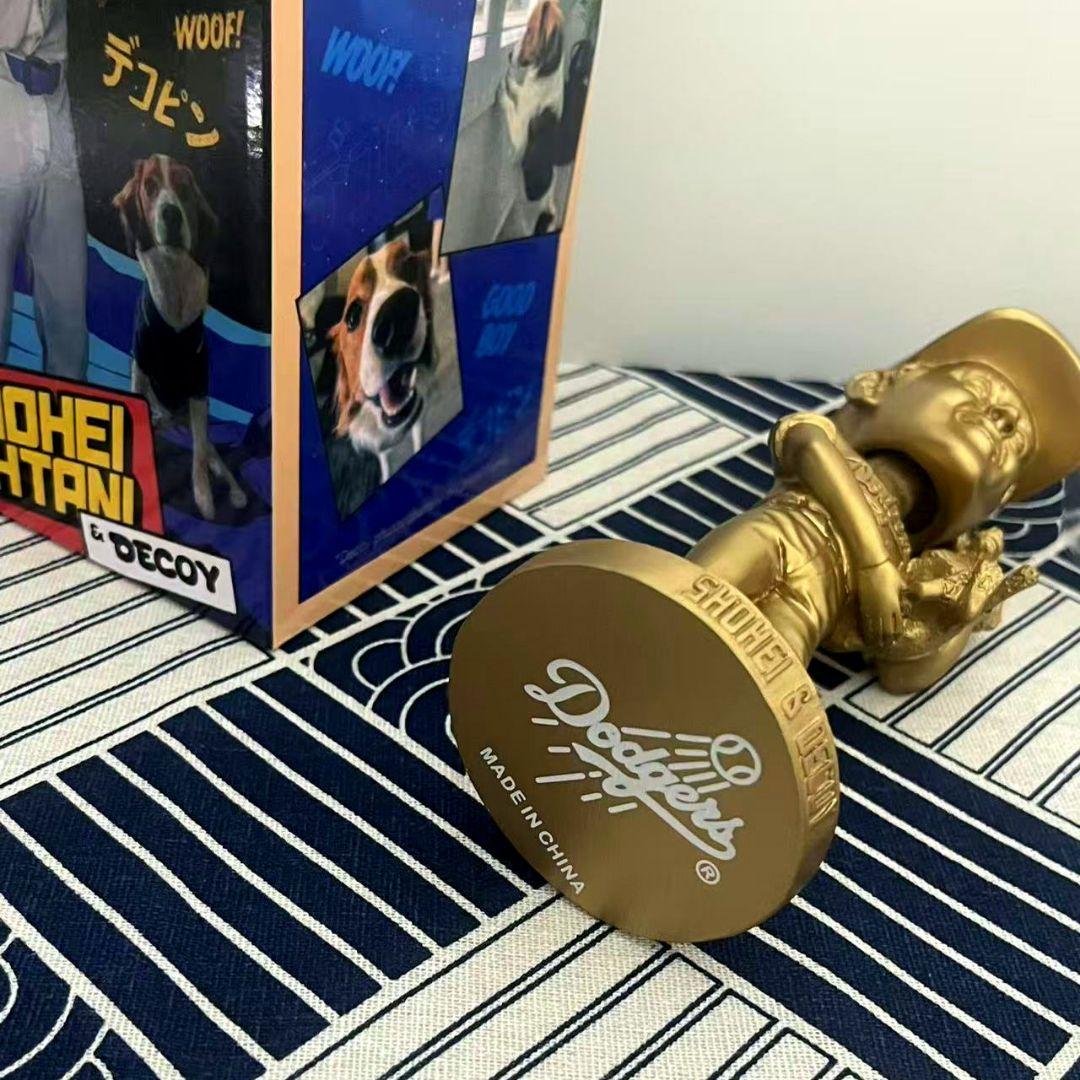 激レア 大谷翔平 デコピン ゴールド ボブルヘッド 来場者限定 - メルカリ