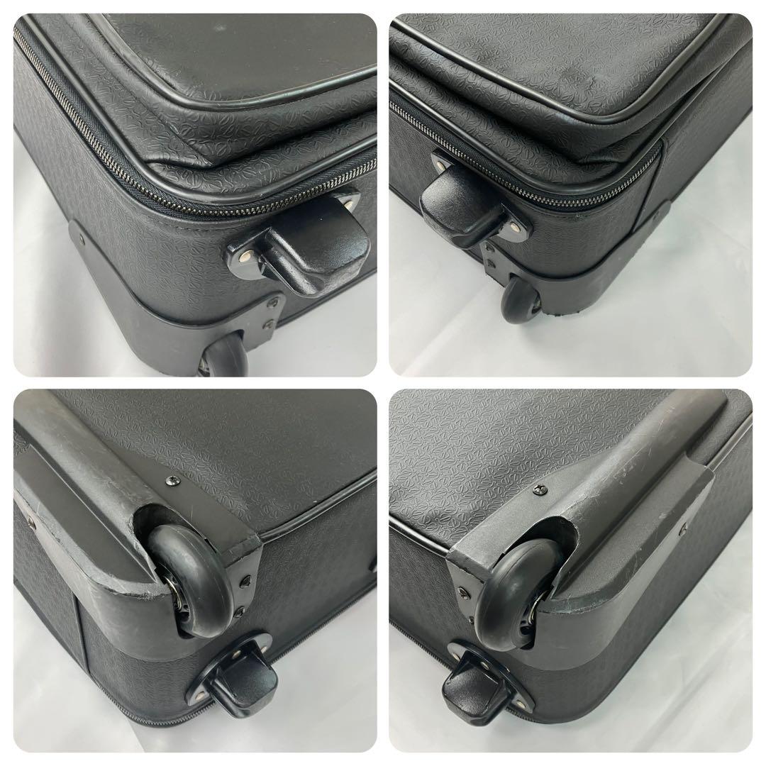 ✨美品✨ LOEWE キャリーケース 2輪キャスター リピートアナグラム