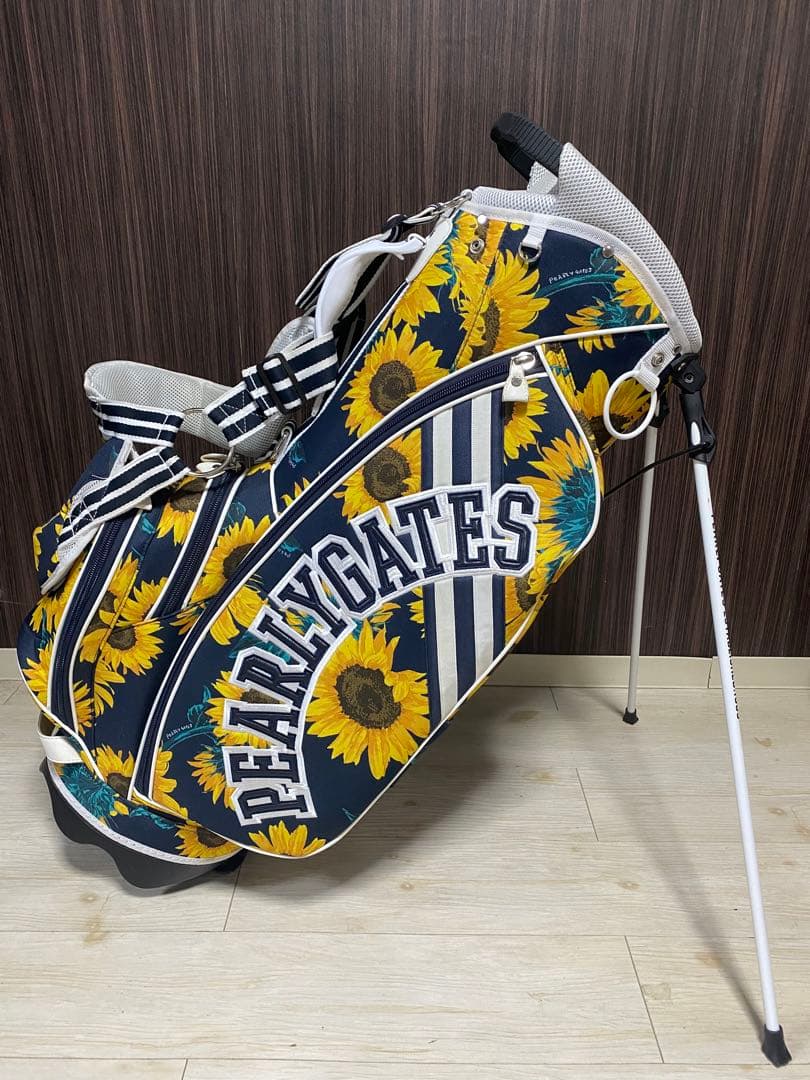PEARLY GATES パーリーゲイツ キャディバッグ ひまわり柄 - メルカリ