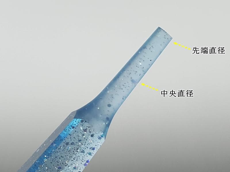 ○糸巻き○三味線 クリスタルブルー ⟡.·素六 アクリル 美品 津軽