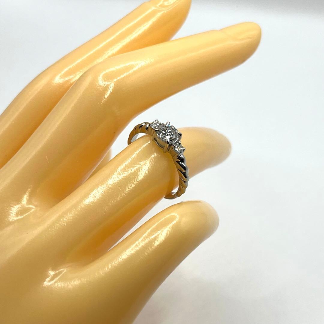 最終値引き78.新品仕上げ 最高級ダイヤモンド pt リング ソーティング