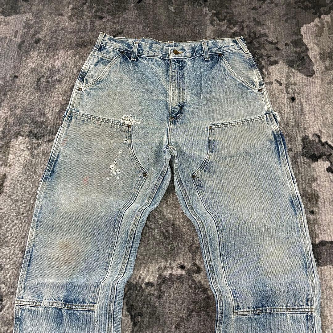 36×32 Carhartt 良フェード 雰囲気抜群 一点物 スペシャル Y2K