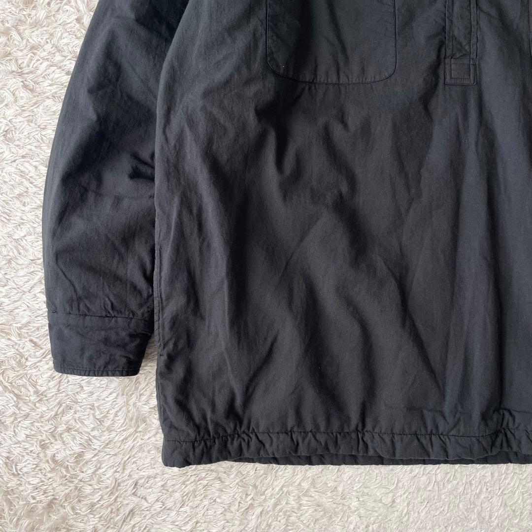 メゾンドソイルオム MAISON DE SOIL 中綿プルオーバー 2 黒 - メルカリ