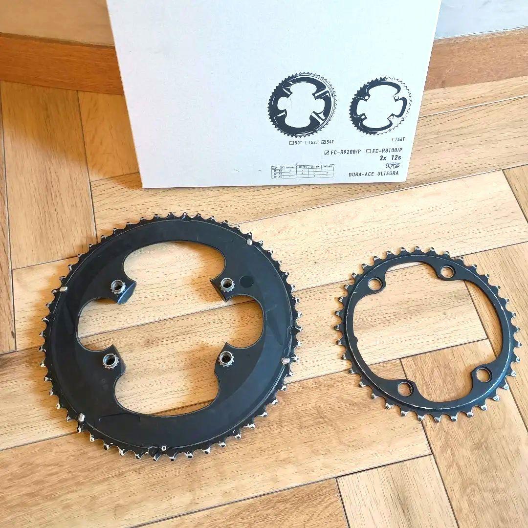 Shimano FC-r8100 12s 52T/36T チェーンリング - メルカリ